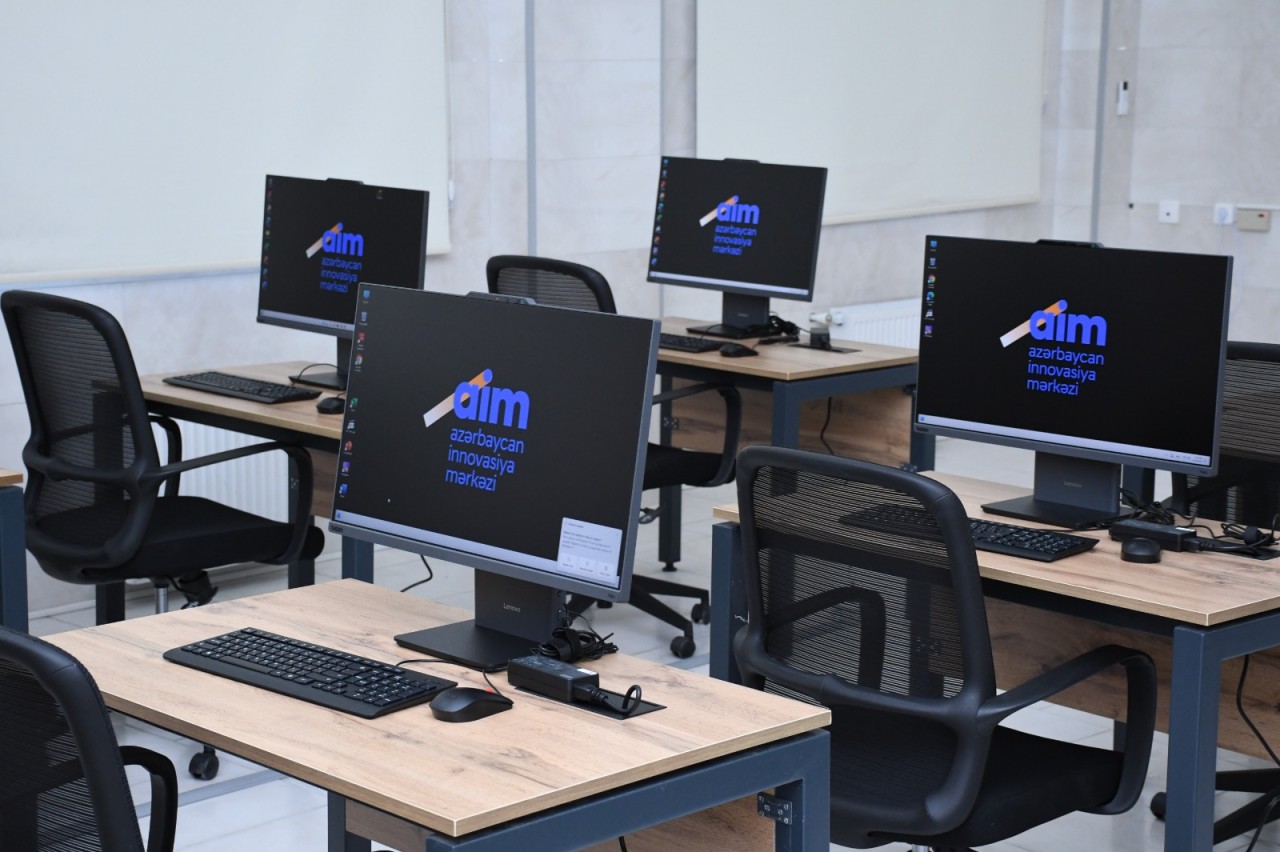 Gəncədə Azərbaycan İnnovasiya Mərkəzinin açılışı olub - FOTOLAR